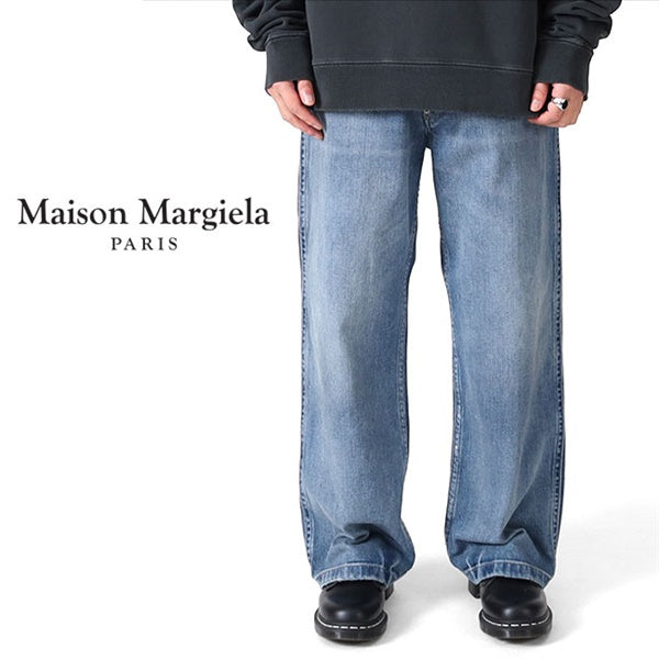 【定価12万】 maison margiela 22aw ストレート　ジーンズ Maison Margiela メゾンマルジェラ ウォッシュ ストレート ジーンズ