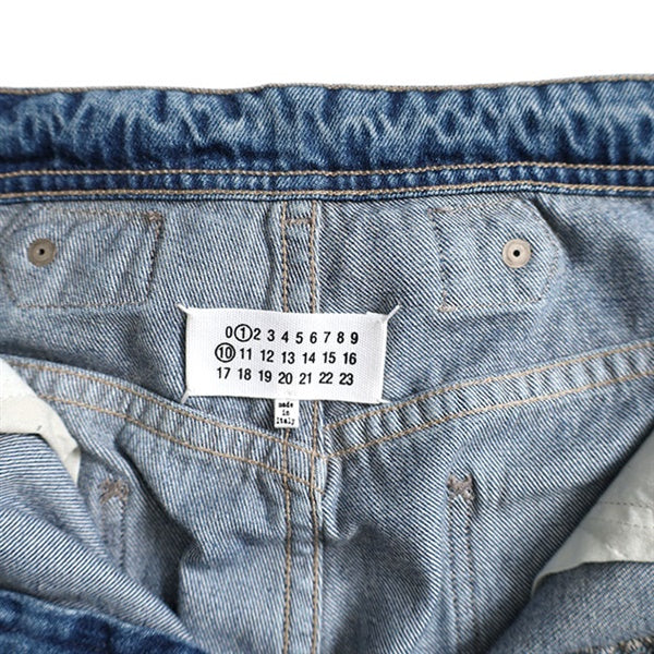 Maison Margiela メゾンマルジェラ ウォッシュ ストレート ジーンズ S50LA0240 S30383