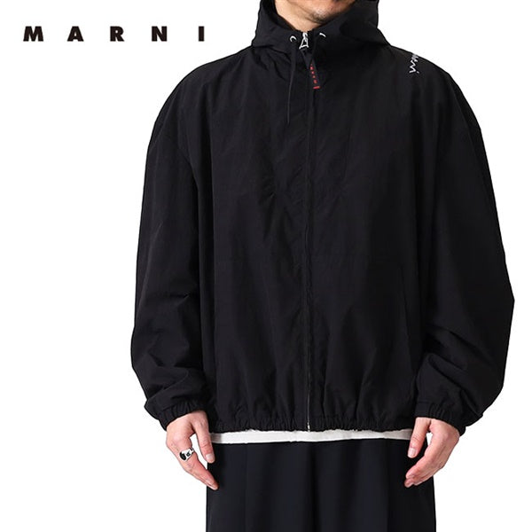MARNI マルニ ナイロン フード付き ジップジャケット JUMU0179SU
