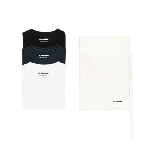 JIL SANDER パックT　長袖 　L JIL SANDER+ ジルサンダープラス 3P パックTシャツ ロンT J47GC0002