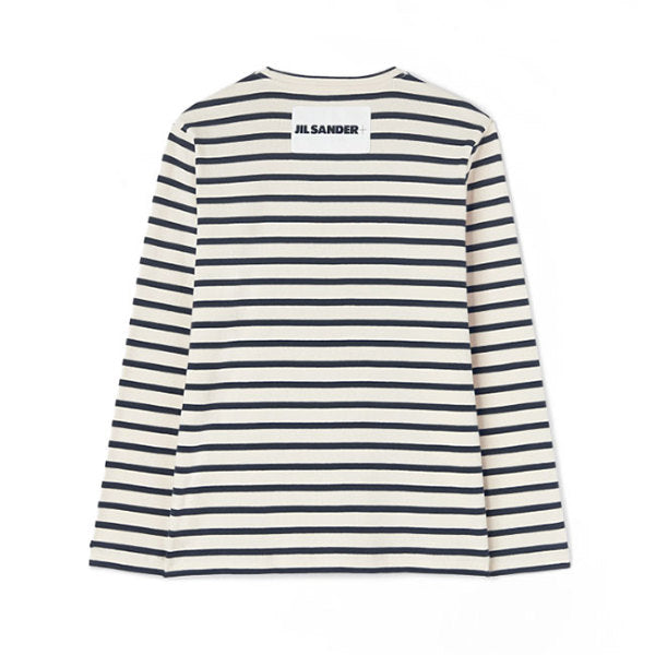 JIL SANDER+ ジルサンダープラス ボーダー Tシャツ ロンT J47NH0002
