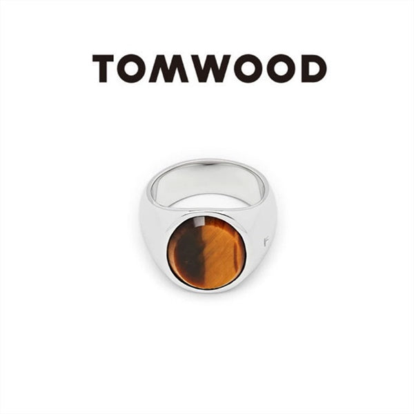 【中古】TOMWOOD Oval Tiger Eye（50サイズ / 10号） TOMWOOD トムウッド Oval Tiger Eye オーバル タイガーアイ リング