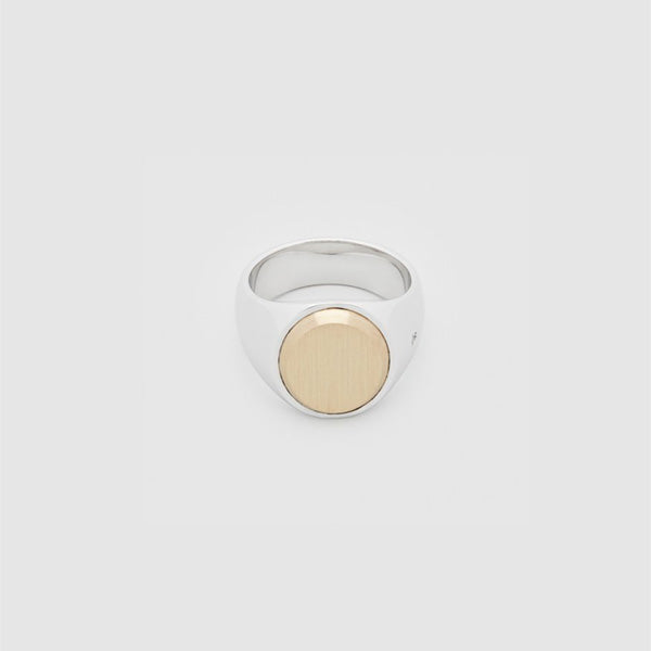 TOMWOOD トムウッド Oval Gold Top オーバル ゴールドトップ リング