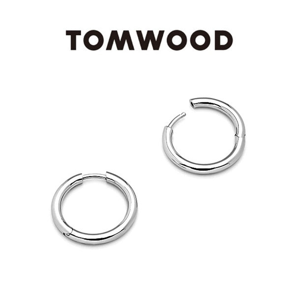 トムウッド Classic Hoop Medium シルバーフープピアス メンズ TOMWOOD トムウッド Classic Hoops Medium シルバー クラシック フープ