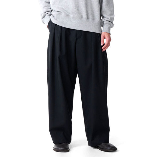 STUDIO NICHOLSON スタジオニコルソン LINE DOUBLE PLEAT VOLUME PANT