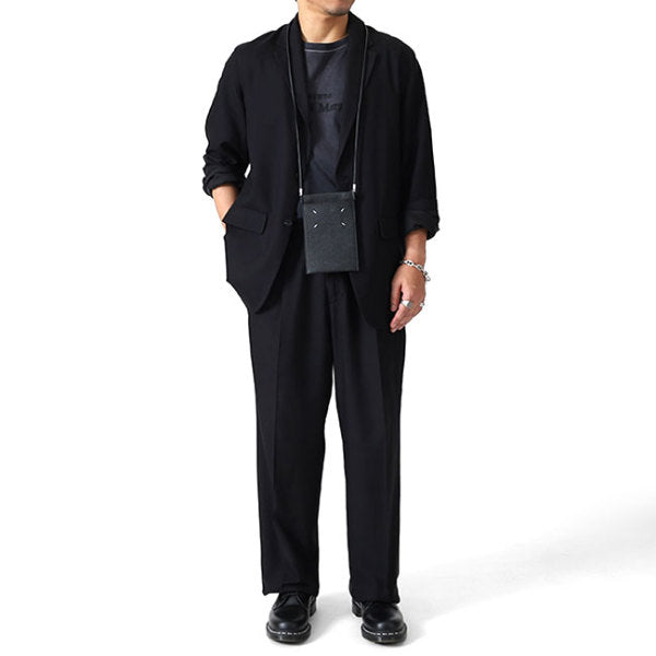 Maison Margiela メゾンマルジェラ グレイニーレザー スマートフォンポーチ SA1VZ0002 P4745 **