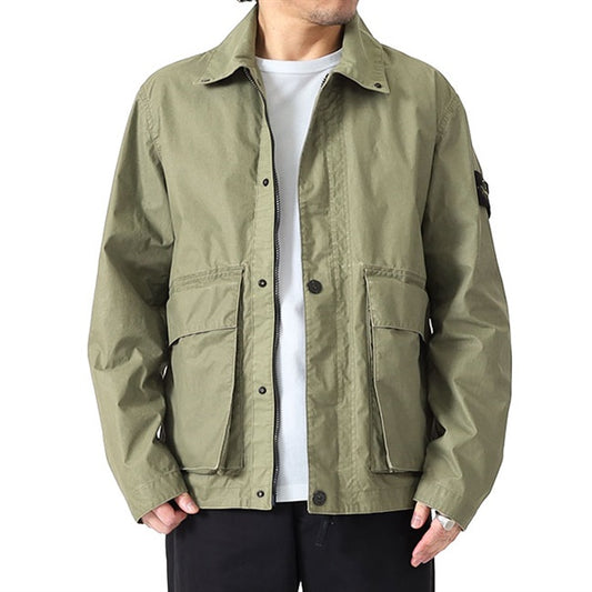 STONE ISLAND ストーンアイランド ワックスコーティング コーチジャケット 4100054