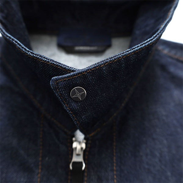 Stone Island Denim Research ストーンアイランド デニムリサーチ ジップ デニムシャツ 1200002