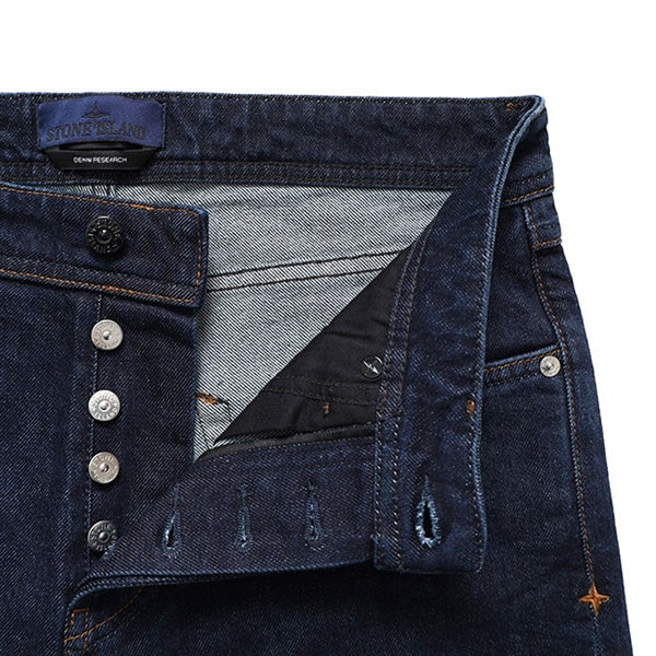 Stone Island Denim Research ストーンアイランド デニムリサーチ Slim-fit スリムフィット ストレッチジーンズ J100007