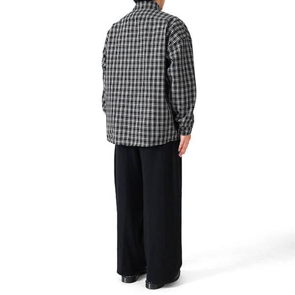 MARNI マルニ 胸ポケット ウール チェックシャツ CUMU0061S7 UTWA35 – Add.