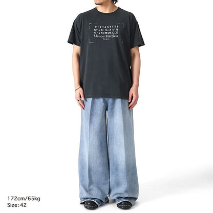 Maison Margiela メゾンマルジェラ オーバーサイズ プリーツジーンズ S51KA0605 S30383