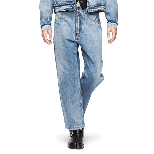 Maison Margiela メゾンマルジェラ ストレートレッグ クロップドジーンズ S50LA0245 S30561 987
