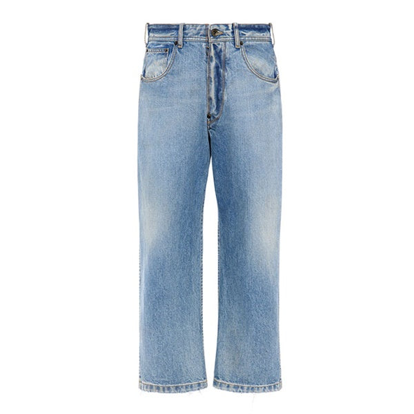 Maison Margiela メゾンマルジェラ ストレートレッグ クロップドジーンズ S50LA0245 S30561 987