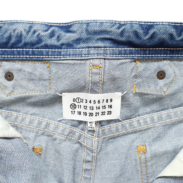 Maison Margiela メゾンマルジェラ ストレートレッグ クロップドジーンズ S50LA0245 S30561 987