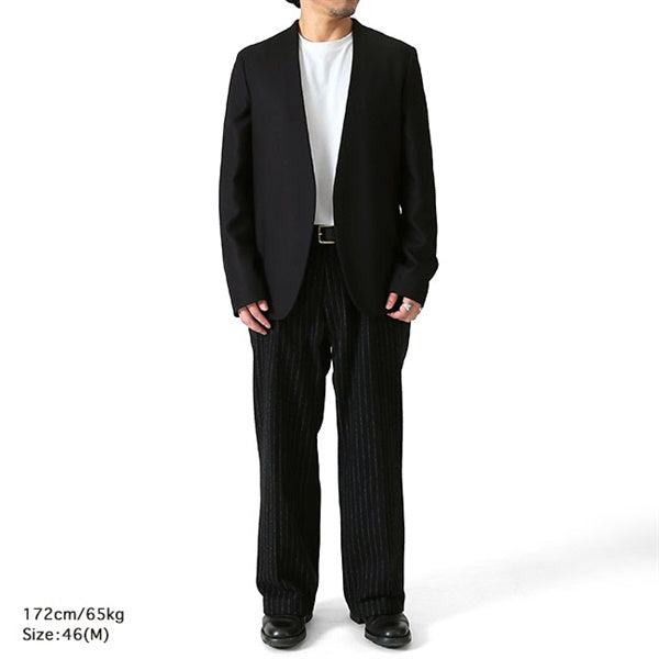 Maison Margiela メゾンマルジェラ バージンウール ノーカラージャケット S50BN0318 S47782 900