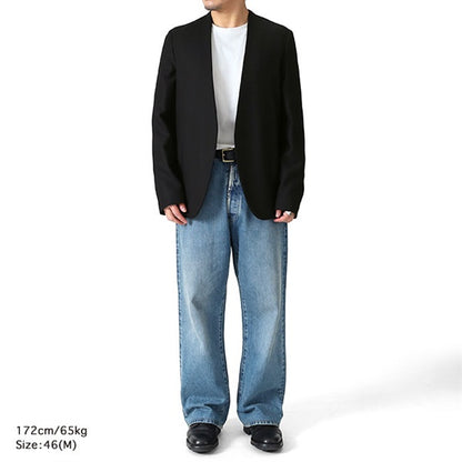 Maison Margiela メゾンマルジェラ バージンウール ノーカラージャケット S50BN0318 S47782 900