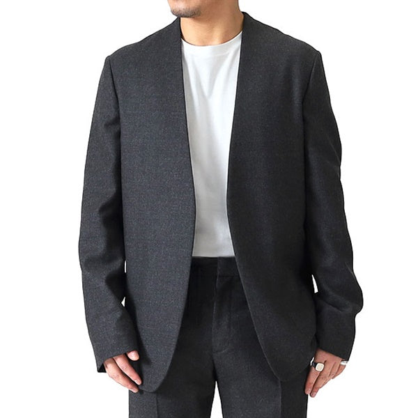 Maison Margiela メゾンマルジェラ バージンウール ノーカラージャケット S50BN0553 S47782 860M