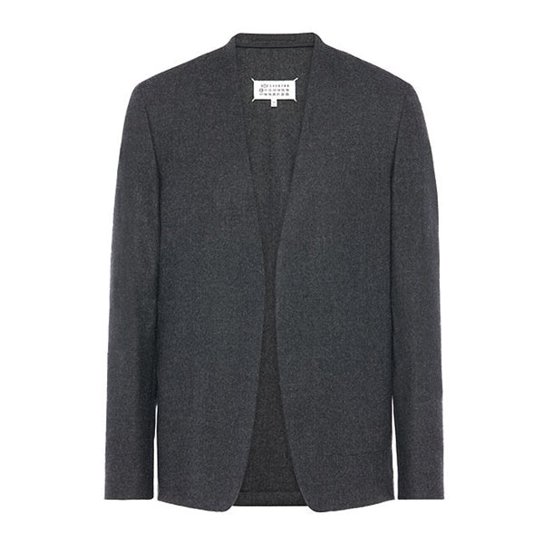 Maison Margiela メゾンマルジェラ バージンウール ノーカラージャケット S50BN0553 S47782 860M