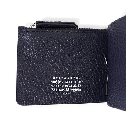 Maison Margiela メゾンマルジェラ グレインレザー マネークリップ付き 二つ折り 財布 SA1UI0022 P4455 **
