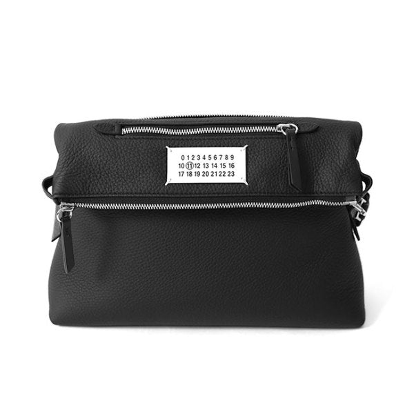 マルタンマルジェラ　Maison Margielaバックマルジェラレザー Maison Margiela メゾンマルジェラ 5AC レザー クラッチ & ショルダー