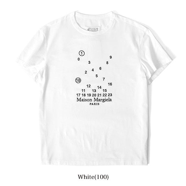 Maison Margiela メゾンマルジェラ カレンダーグラフィック ロゴTシャツ S50GC0684 S22816