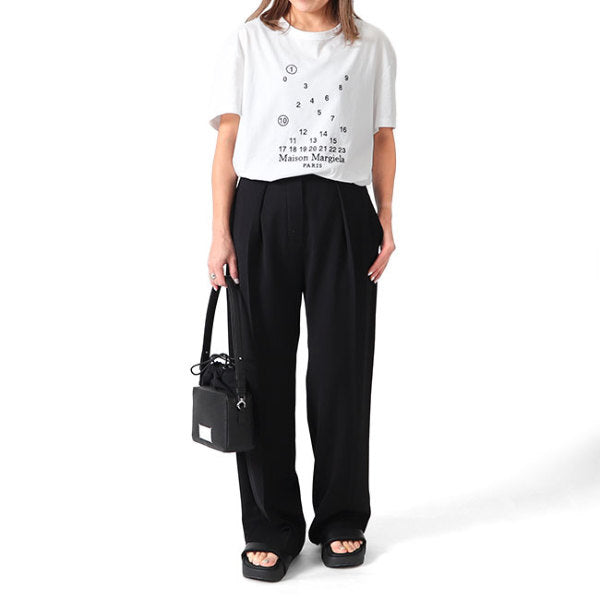 Maison Margiela メゾンマルジェラ カレンダーグラフィック ロゴT