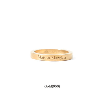 Maison Margiela メゾンマルジェラ ロゴ リング SM1UQ0080 SV0158 **