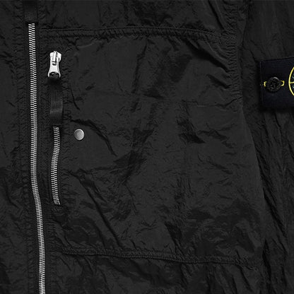 STONE ISLAND ストーンアイランド ナイロンメタル ジップアップ オーバーシャツ 1200038