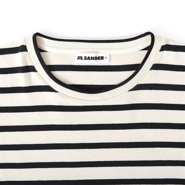 JIL SANDER+ ジルサンダープラス ボーダー Tシャツ ロンT J47NH0002
