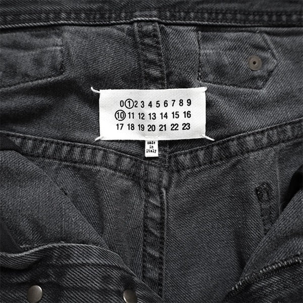 Maison Margiela メゾンマルジェラ ストレート クロップドジーンズ S50LA0245 S30842