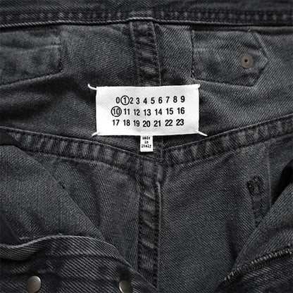 Maison Margiela メゾンマルジェラ ストレート クロップドジーンズ S50LA0245 S30842