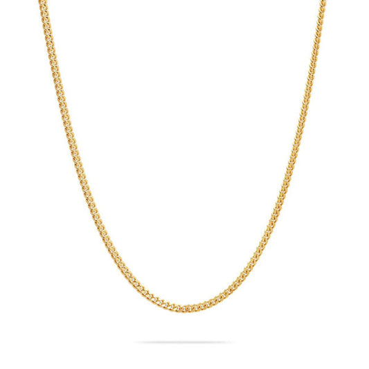 TOMWOOD トムウッド Curb Chain M Gold-18 ゴールド カーブチェーン ネックレス 100266 **