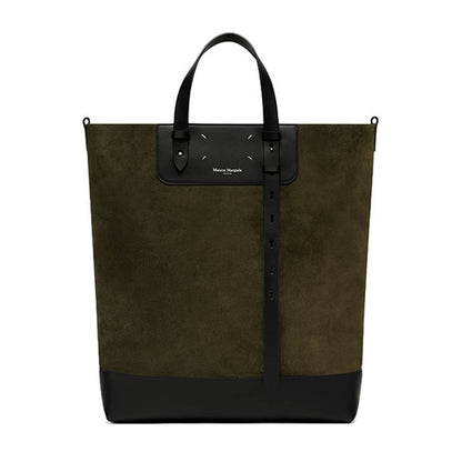 Maison Margiela メゾンマルジェラ スエード×レザー トートバッグ SB1WC0024 P8610 ショルダーバッグ ショッピングバッグ
