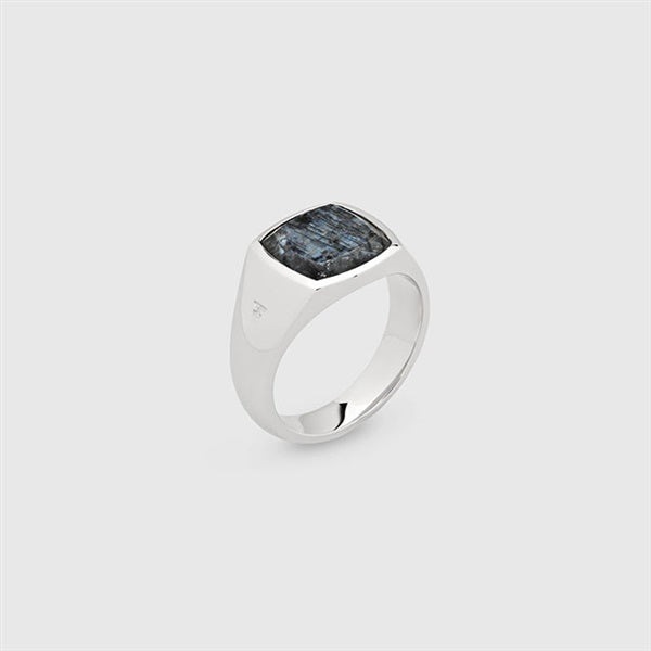 TOMWOOD トムウッド Kay Ring Black Larvikite ケイ リング ブラックラ