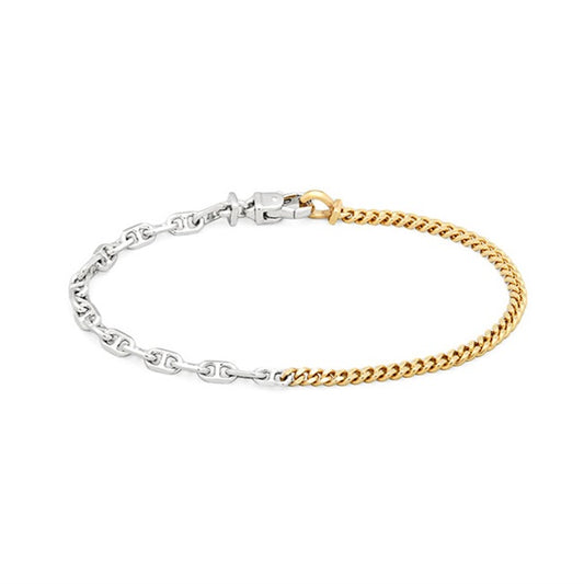 TOMWOOD トムウッド Rue Bracelet Duo ボーチェーン ミティアム ブレスレット 101203 **