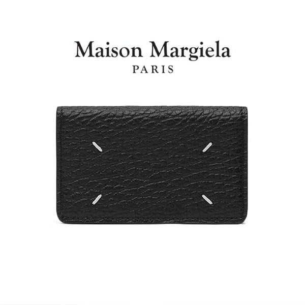 Maison Margiela メゾンマルジェラ グレイニーレザー カードケース SA3VX0008 P4455 **