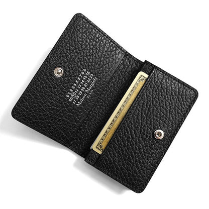 Maison Margiela メゾンマルジェラ グレイニーレザー カードケース SA3VX0008 P4455 **