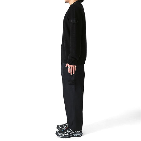 STONE ISLAND GHOST ストーンアイランド ゴーストピース カシミア混 編み込み コットンニット セーター 5100032