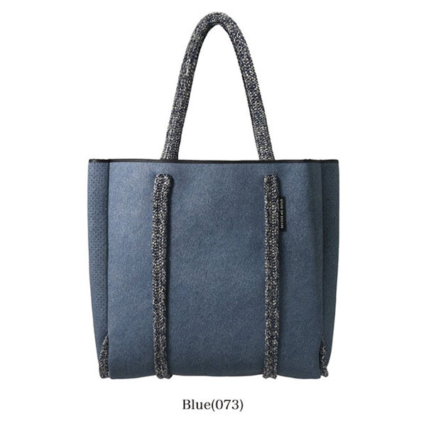 新品タグ付き☆STATE OF ESCAPE トートバッグインディゴ定価5.8万 STATE OF ESCAPE ステイトオブエスケープ Satellite City tote