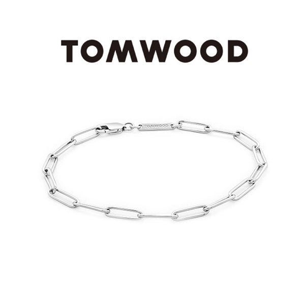 Tom Wood ブレスレット TOMWOOD トムウッド Box Bracelet シルバー チェーン ボックス