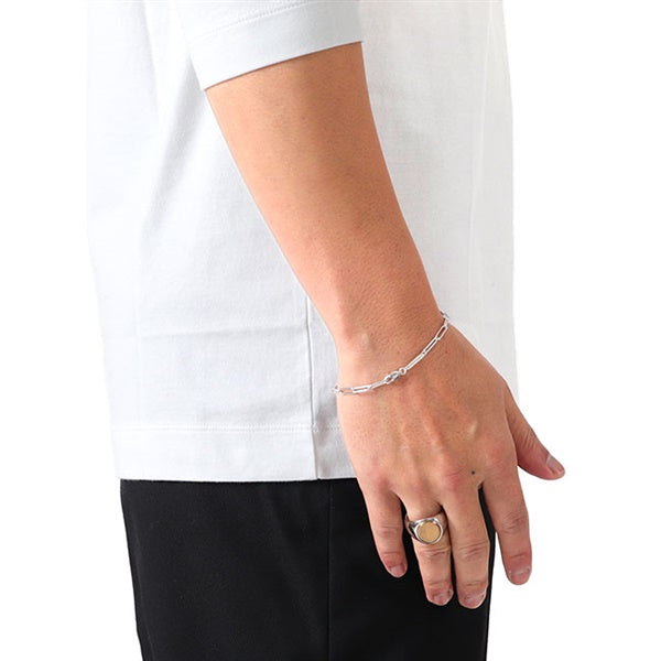 TOMWOOD トムウッド Box Bracelet シルバー チェーン ボックスブレスレット 100066 **