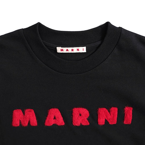 新品 MARNI マルニ モヘアパッチ ロゴTシャツ MARNI マルニ モヘアパッチ ロゴTシャツ HUMU0223S1 UTC406 – Add.