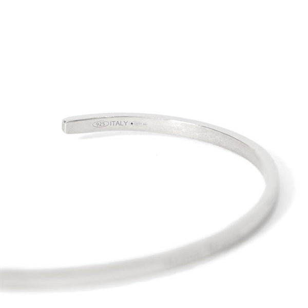 Maison Margiela メゾンマルジェラ ネームロゴ シルバー バングル SM1UY0064 SV0158