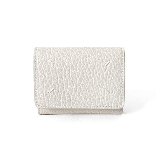 Maison Margiela メゾンマルジェラ グレインレザー 三つ折り 財布 SA3UI0010 P4455 **