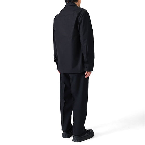 ジルサンダー　スラックス　ブラック　J21KA0012 J70001　サイズ46 JIL SANDER ジルサンダー ポリエステルギャバジン テーパードパンツ
