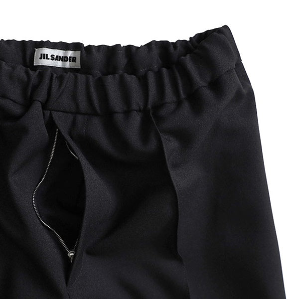 JIL SANDER ジルサンダー ポリエステルギャバジン テーパードパンツ
