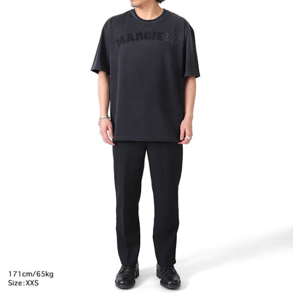 Maison Margiela メゾンマルジェラ オーバーサイズ オーバーダイ ロゴTシャツ S50GC0685 S23883