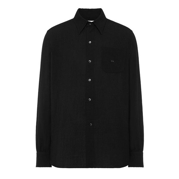Maison Margiela メゾンマルジェラ バージンウール ロングスリーブシャツ S50DT0065 M35749