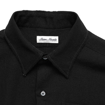 Maison Margiela メゾンマルジェラ バージンウール ロングスリーブシャツ S50DT0065 M35749