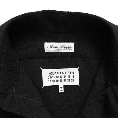 Maison Margiela メゾンマルジェラ バージンウール ロングスリーブシャツ S50DT0065 M35749